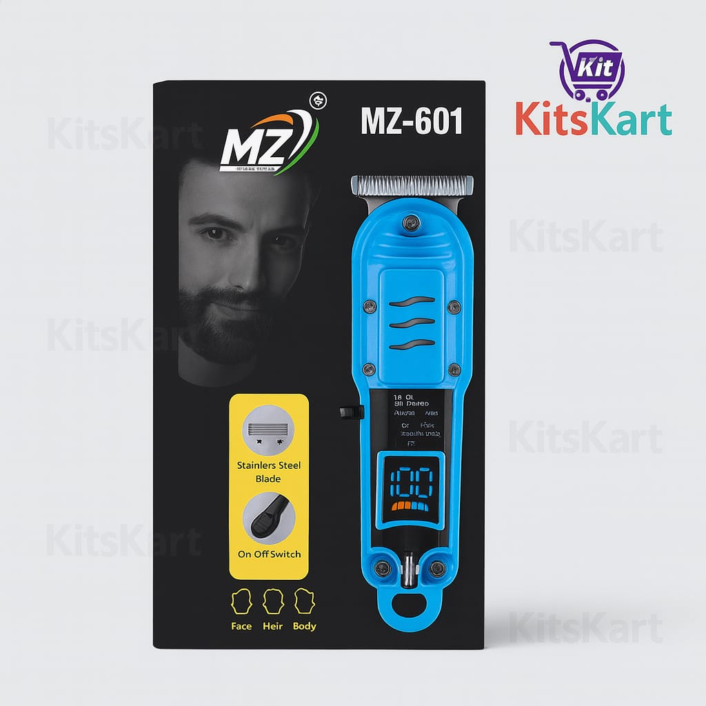 MZ Trimmer MZ-601 - Complete Haircutting & Touch-Up Kit